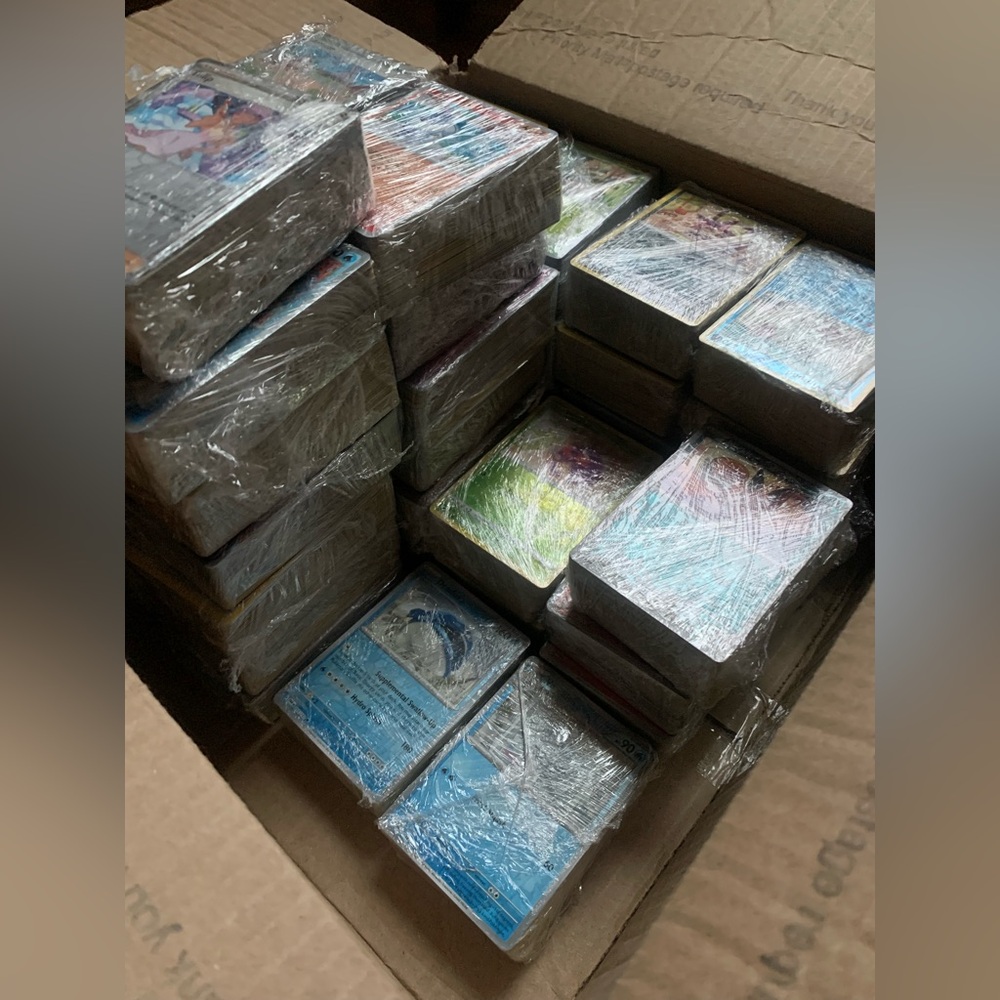 Assorted Pokémon Trading Card Collection Lot of 500+